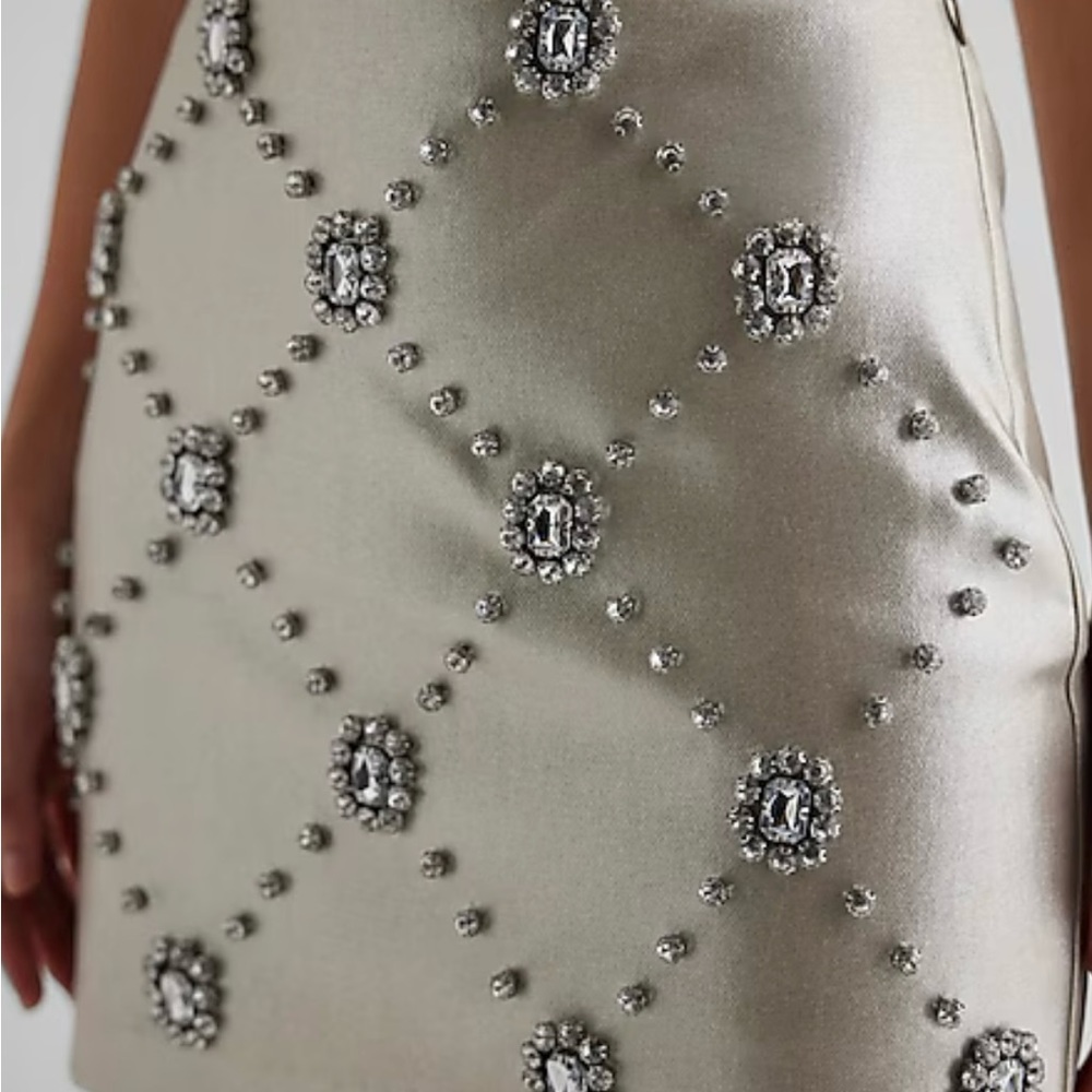 NWT Express embellished skirt.